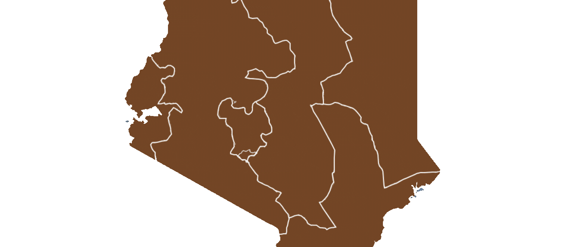 5 Days Out of Africa Luxury  safari  Map